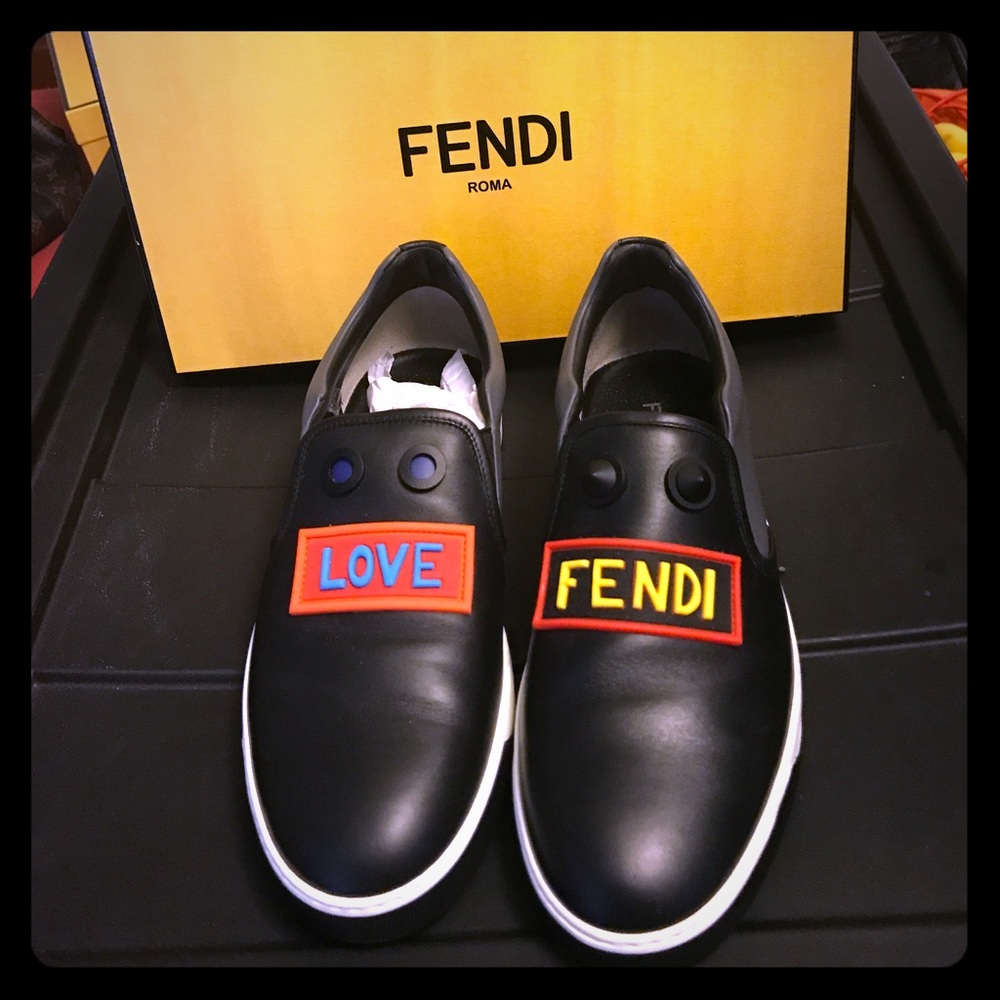 Love Fendi shoes size 9 men fit women size 10.5-11